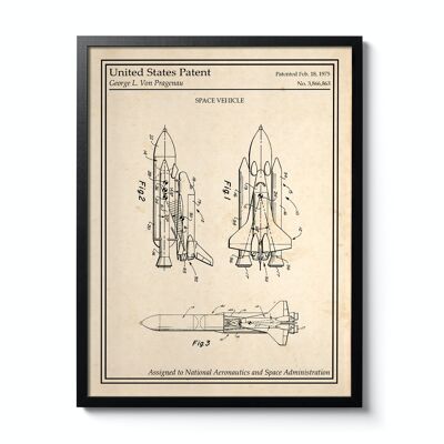 Rocket Patent Poster