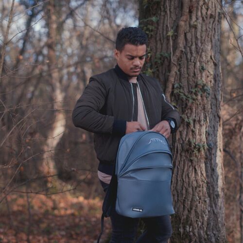 Battleship grey rucksack