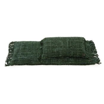 Housse de Coussin Oh My Gee - Vert Forêt - 30x50 5