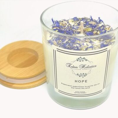 Hope Aromatherapy Scented Soy Wax Candle