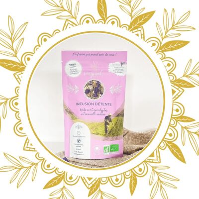 Infusion détente de maté Bio - 50g