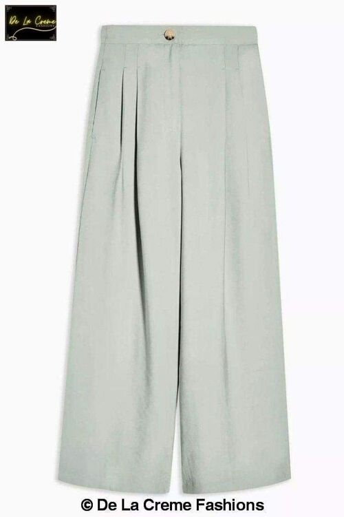Womens Blazer & Trouser 2 Piece Suit__Trouser Only / Mint Green / UK 12