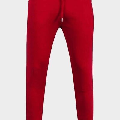 Brave Soul - Herren Red Piping Detail Slim Fit Jogginghose__XL