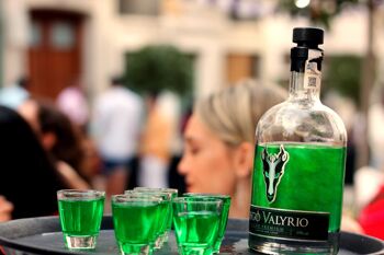 ▷ Chollo Licor Fuego Valyrio verde de 700 ml por sólo 11,90€ (40% de  descuento)