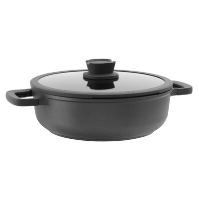 Sauteuse italienne avec couvercle Stone 28 cm