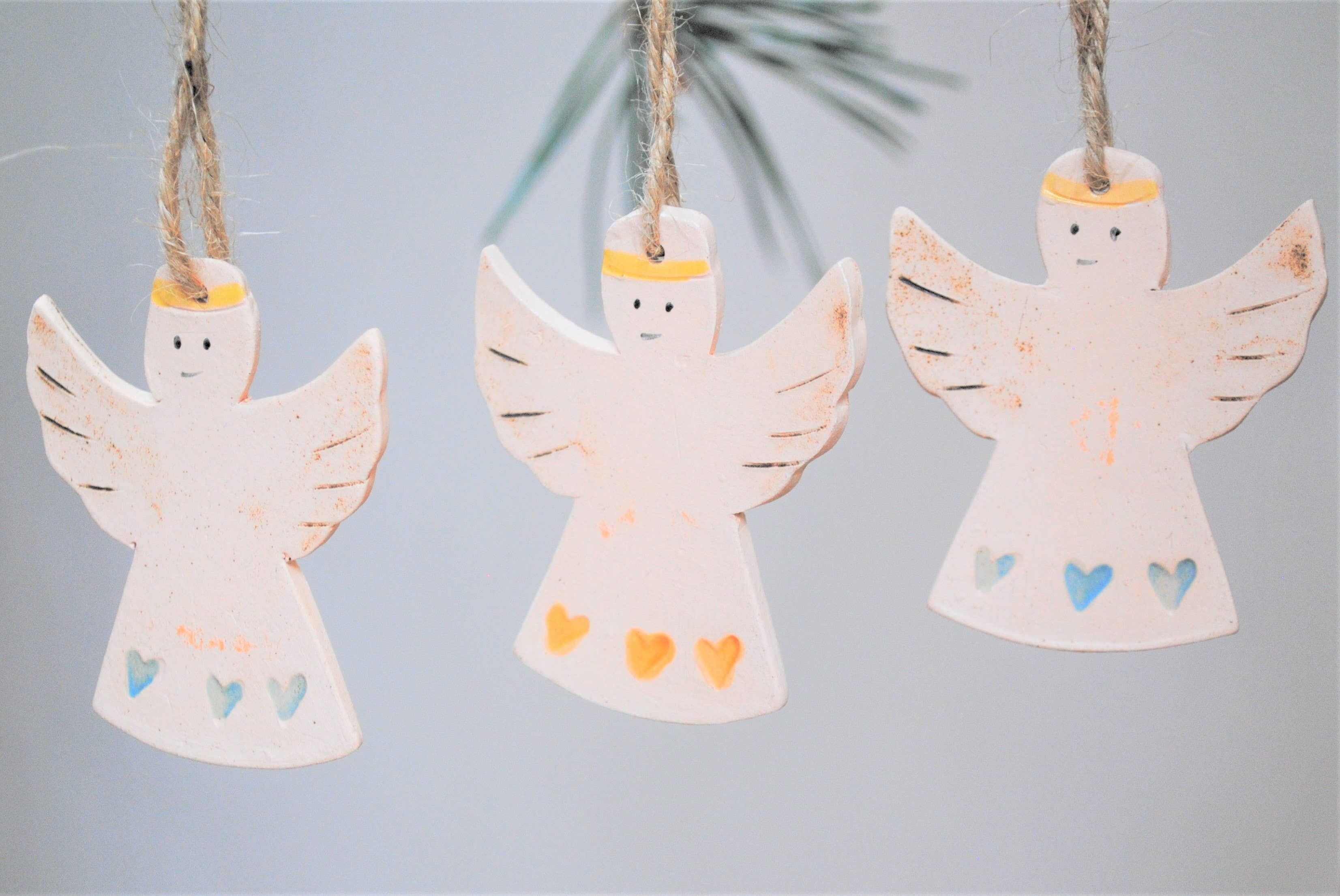 Decoración del árbol de Navidad del ángel