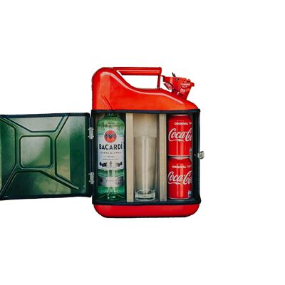 Bacardi cadeauset (Rood)