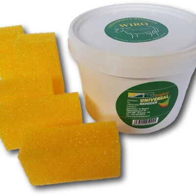 Wiro Universal Cleaning Stone 4 kilograms plus 5 sponges