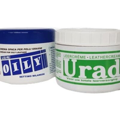 Leather and Nubuck care set from Urad (for smooth and nubuck leather)