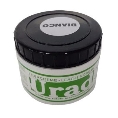 Urad cuir auto-brillant blanc crème 200 grammes