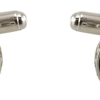 Dome square cufflinks