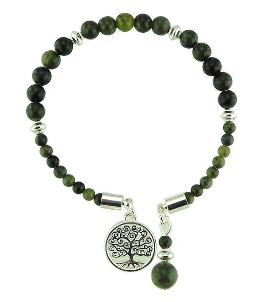 Tree of life horseshoe bracelet