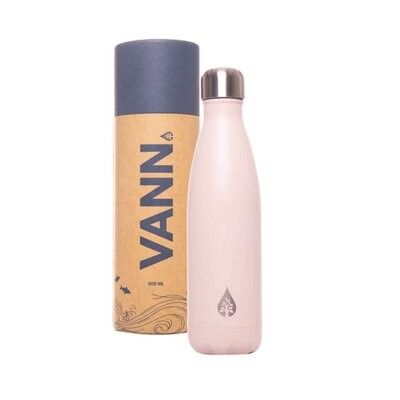 Water bottle thermos flask - Sustainable VANN drinking bottle beige