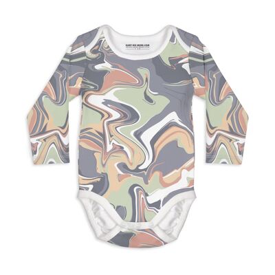 Long Sleeve Baby Bodysuit I LOST MY MARBLES