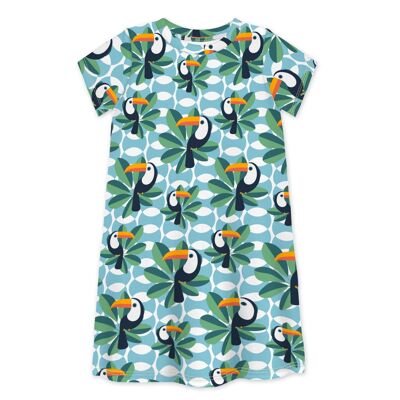 Short Sleeve Dress IF YOU CAN, TOUCAN TOO