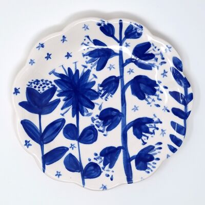 FPP107 Evening Bloom Plate 15cm x 4  Gift Boxed