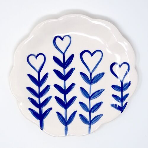 FPP102 Love Grows Plate 15cm Gift Boxed