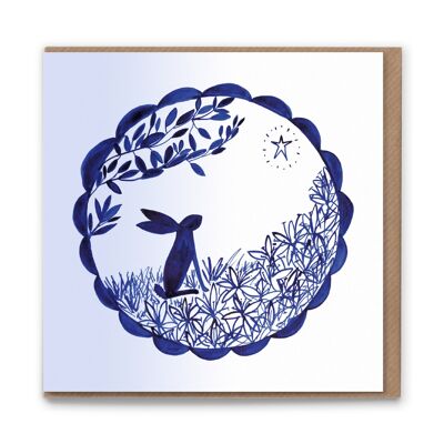 HC120 The Star Greetings Card Confezione gratuita Confezione gratuita