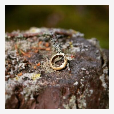 Skarp Topp Ring — Gold , ISRI03GD