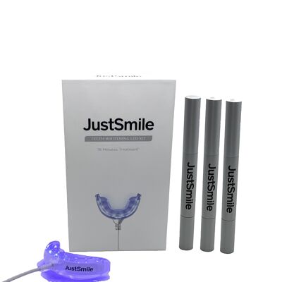 JustSmile Power LED Kit de blanchiment des dents Formule PAP