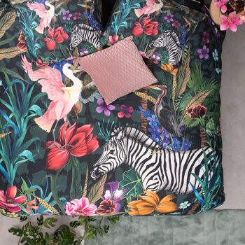 Housse de couette Jungle Fever - 200x200/220CM (+70x60CM taie d'oreiller 2pcs.) 5