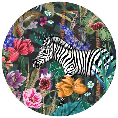 Cercle mural Jungle Fever - Ø30 cm