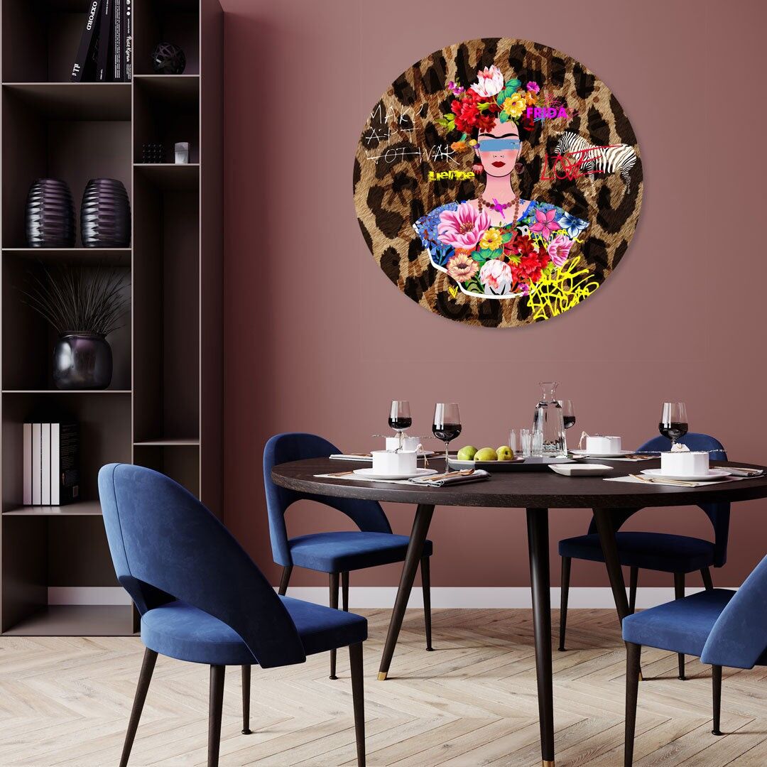Cercle mural Frida - Ø30 cm