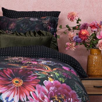 Housse de couette Rock & rose - 240x200/220CM (+70x60CM taie d'oreiller 2pcs) 5