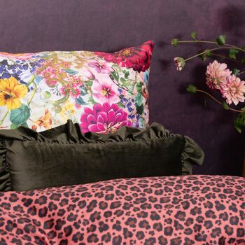 Housse de couette attraction florale - 140x200/220CM (+ taie d'oreiller 70x60CM) 4