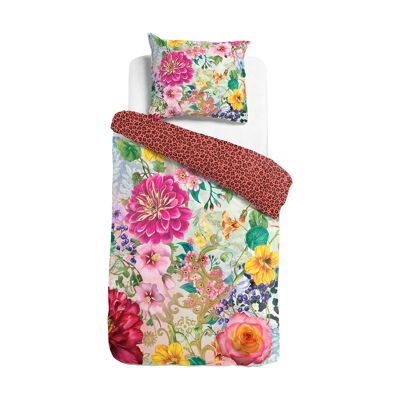 Floral attraction duvet cover - 140x200/220CM (+70x60CM pillowcase)