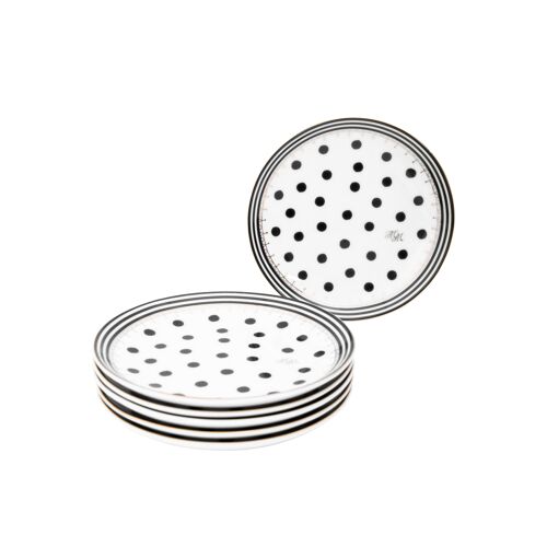 Nora Dots Set of pastry plates