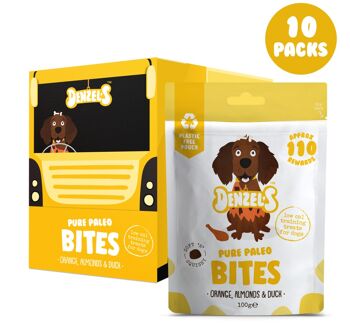 Pure Paleo Bites - Soft 'n' Squishy Low Cal Training Treats (pack de 10) 1