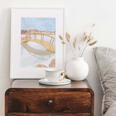 River Bridge Print__A4