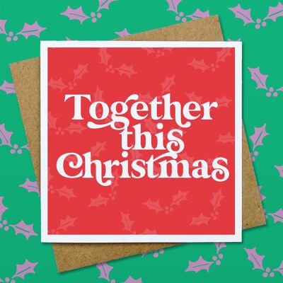 Gemeinsam diese Weihnachtskarte
