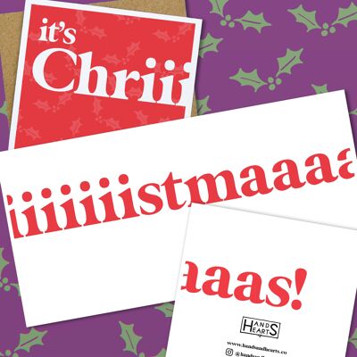 It's Chriiiistmaaas! Card