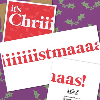 C'est Chriiiistmaaas ! Carte