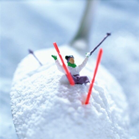 Biglietto vuoto per il salto con gli sci