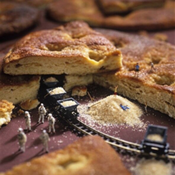 Cambio di turno alla carta bianca della miniera di zucchero