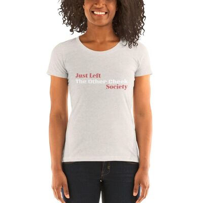 THE OTHER CHEEK - Women short sleeve t-shirt - Oatmeal Triblend