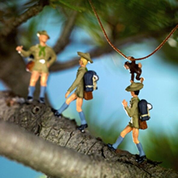 Affengeschäfts-leere Karte