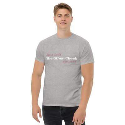 The Other Cheek  Men's T-Shirt  port Grey