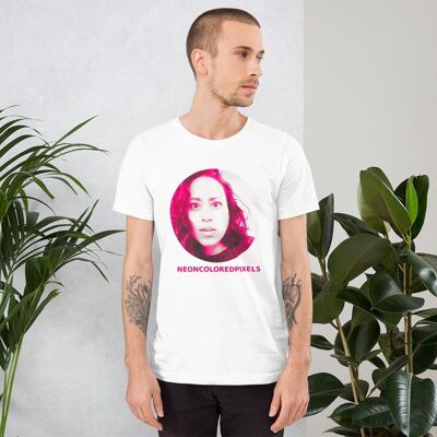 Neoncoloredpixels - WIld Girl Shy Unisex T-Shirt - White - 4XL