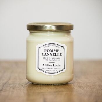 Bougie parfumée Pomme Cannelle 3