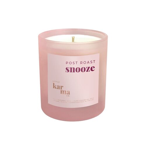 Post Roast Snooze | vanilla 150g refillable christmas midi candle