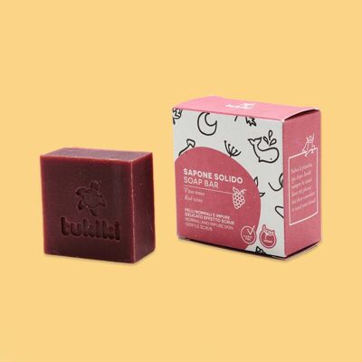 Savon exfoliant au vin rouge