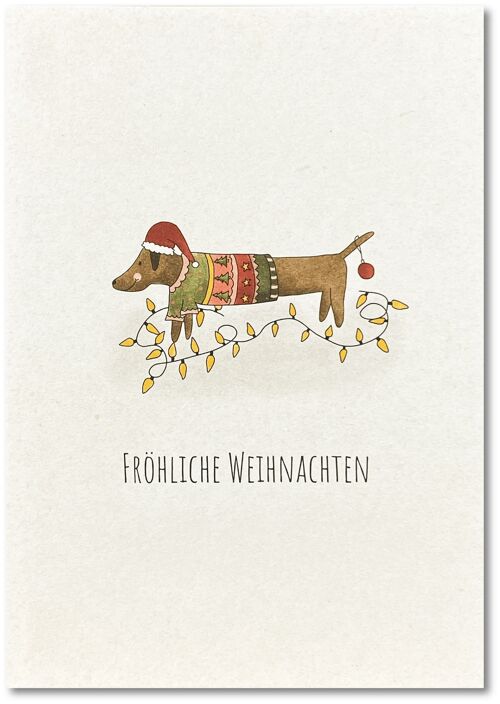 Weihnachtsdackel