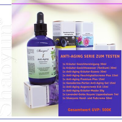 Test package for new customers | Premium anti-aging care