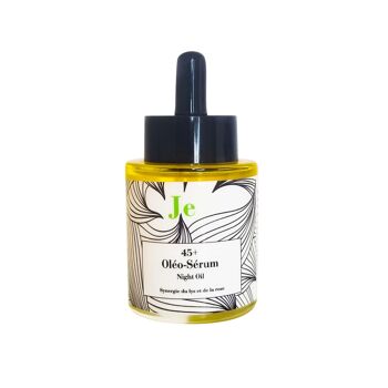 Huile de nuit unifiante - Oleoserum 45 + anti taches 1