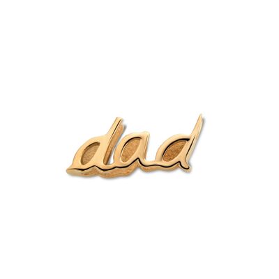 Mesh charm dad rosé gold