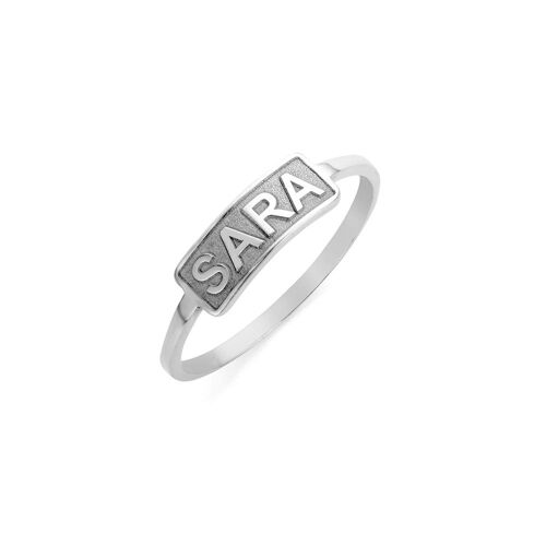 Bar Ring silver